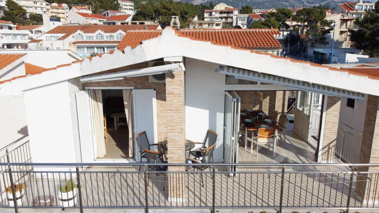 Penthouse Altus Daire Baška Voda Dış mekan fotoğraf